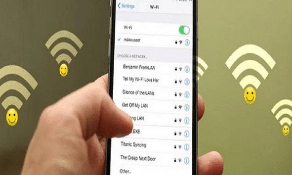 Nama WiFi Keren