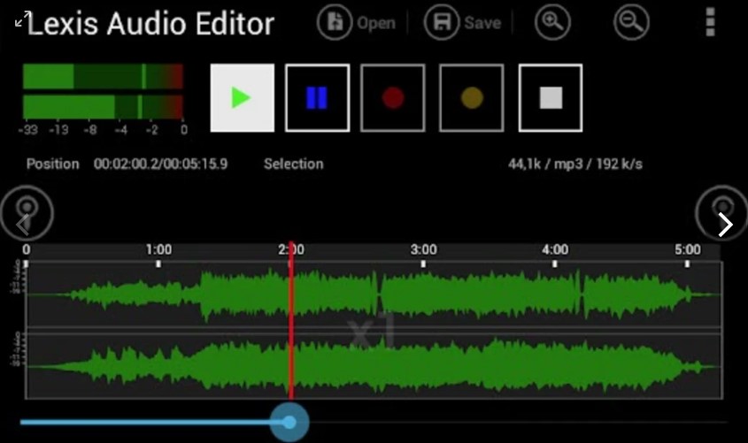 Lexis Audio Editor